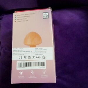 Mushroom table lamp. Nwt!